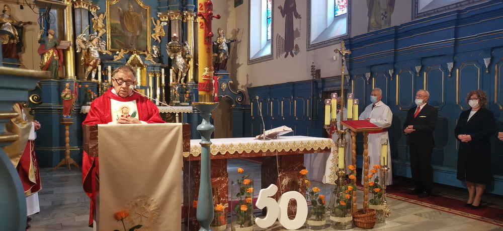 Odpust ku czci św. Wojciecha i Jubileusz 50 lecia kapłaństwa ks. Prałata Antoniego Gieronia
