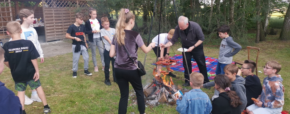 Ognisko na zakończenie roku szkolnego